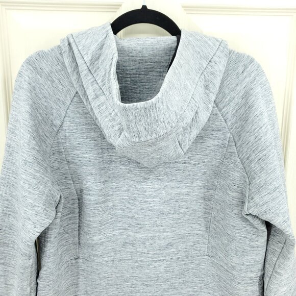 Lululemon Going Places Hooded Jacket Heathered Space Dyed Medium Grey / Black 10 - Picture 12 of 16